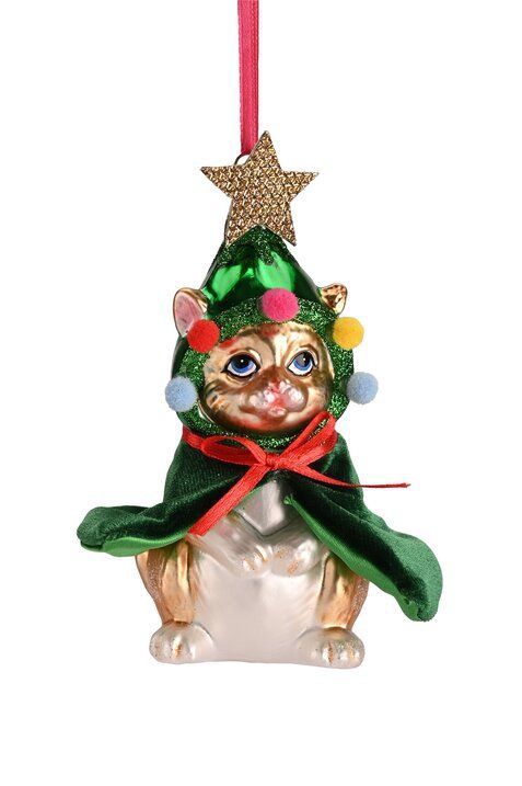 Hanger Cat X-mas Tree Costume