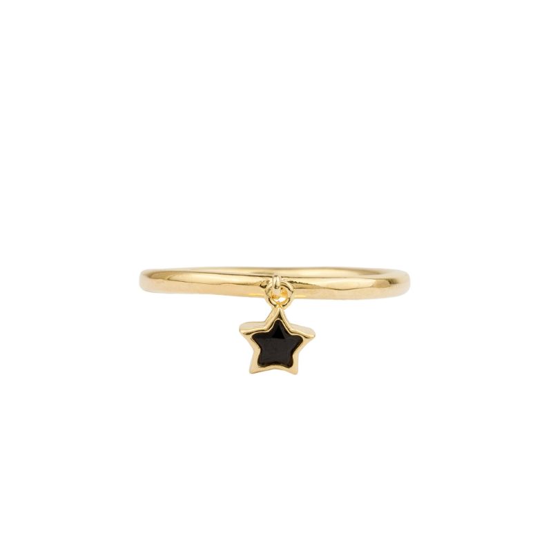 Oasis Goldplated Ring Hanger Star