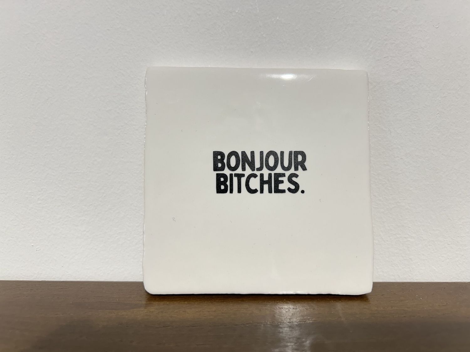 Tegel Wit Zwart - Bonjour Bitches