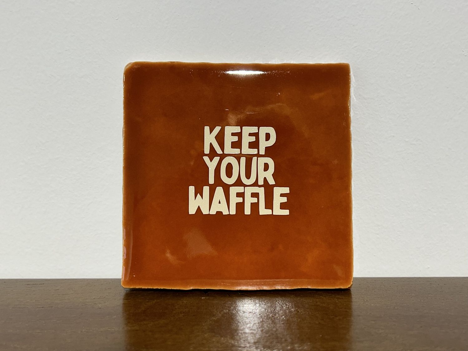Tegel Roest Wit Glitter - Keep Your Waffle