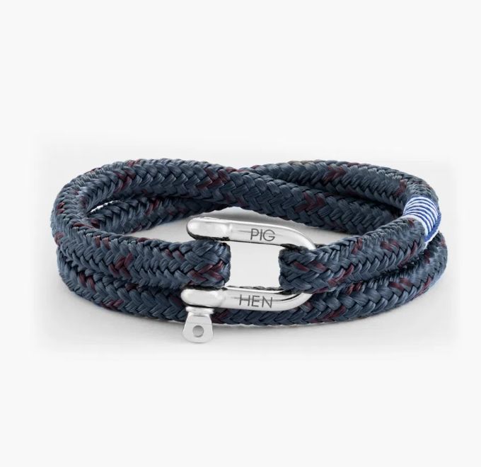 P10-63000-L - Salty Steve Navy Silver L