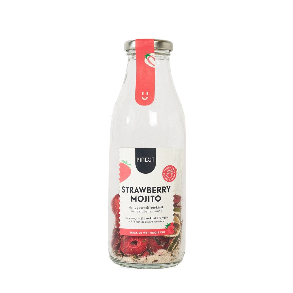Pineut Cocktail | Bottle |  Strawberry Mojito