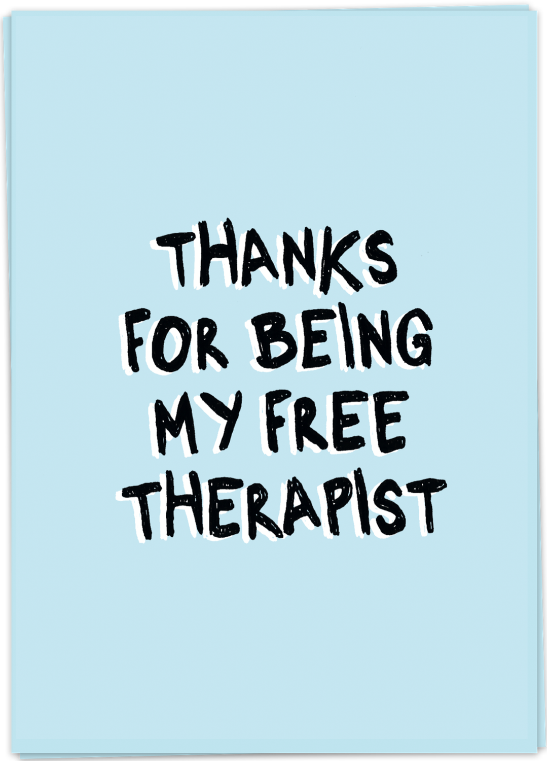 Kaart Free Therapist - Double