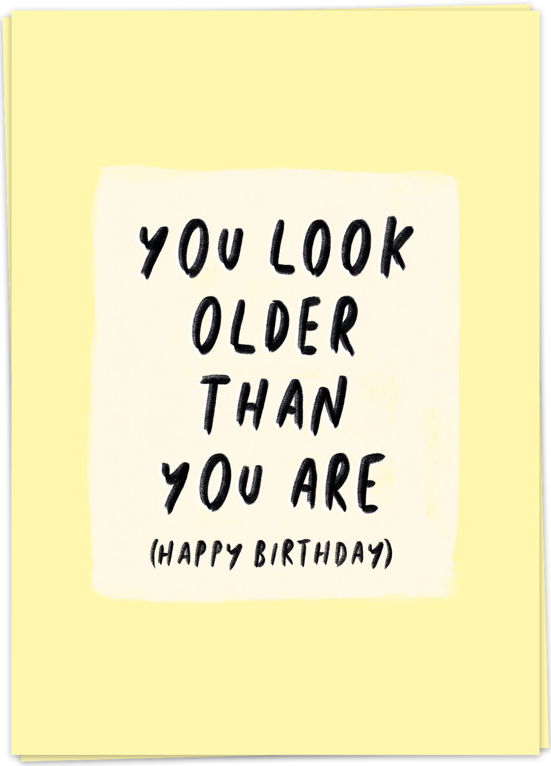 Kaart Older Than You Look - Double