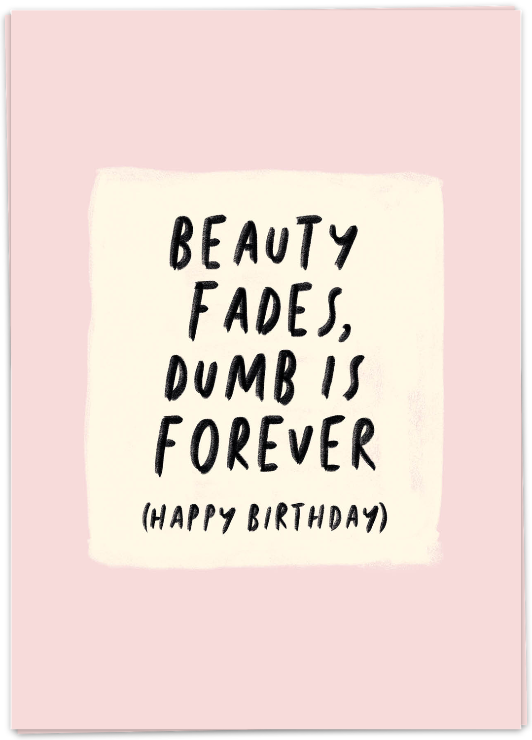 Kaart Beauty Fades - Double