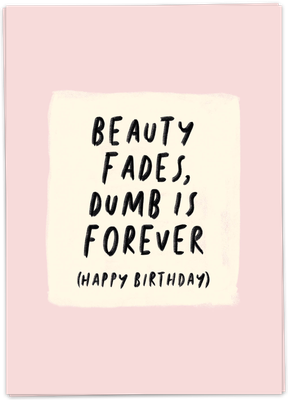 Kaart Beauty Fades - Double