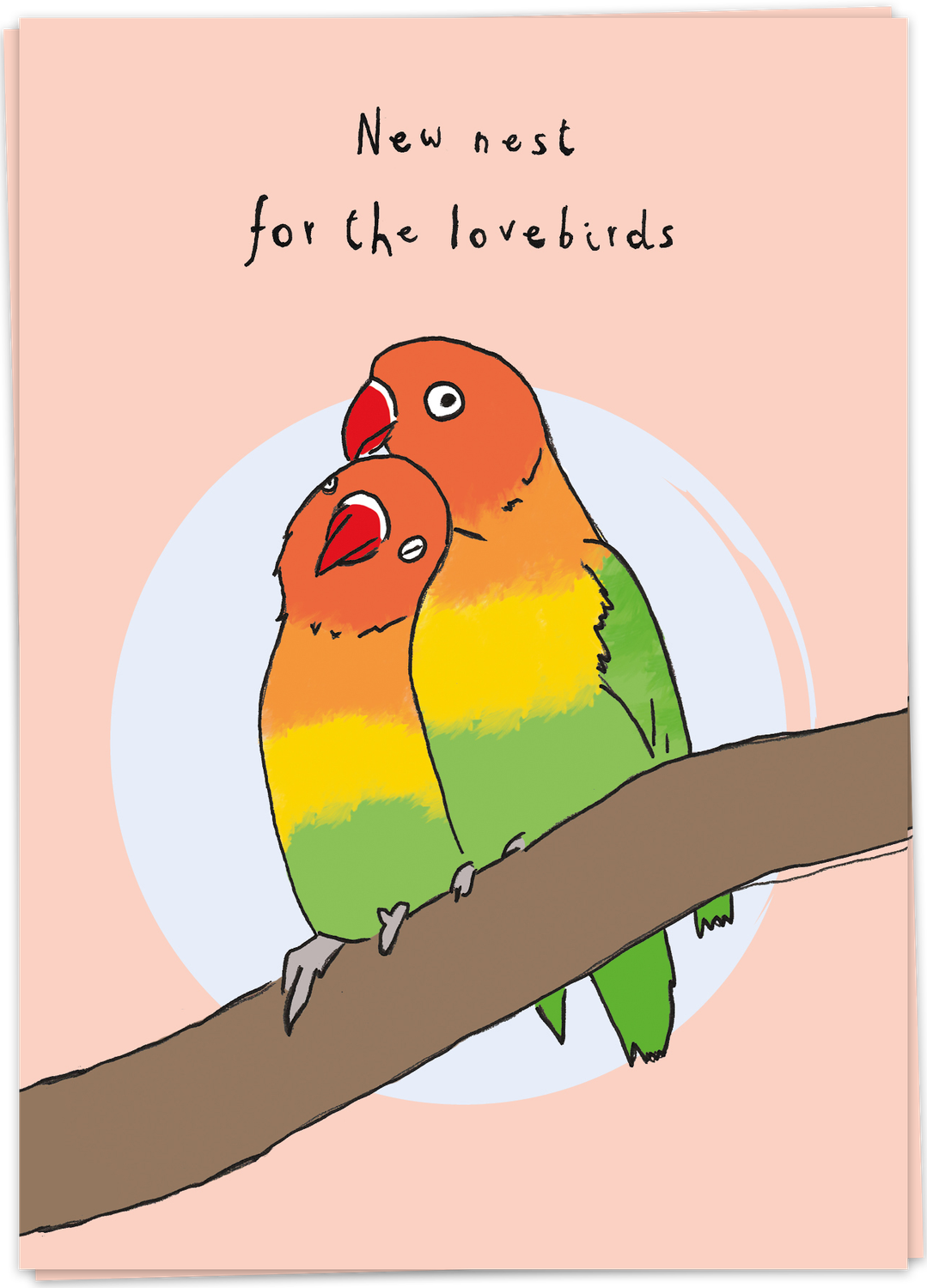 Kaart Lovebirds - Single