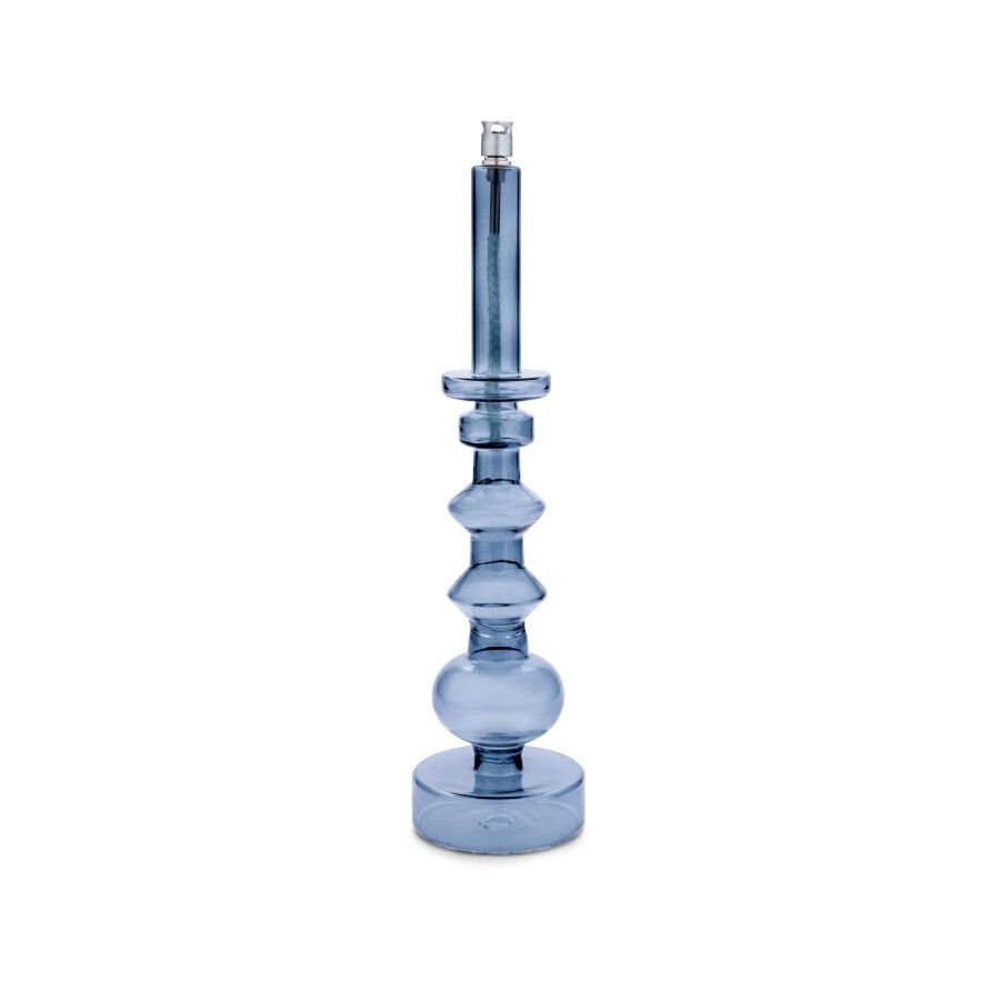 Candleholder Smoked Chrome L