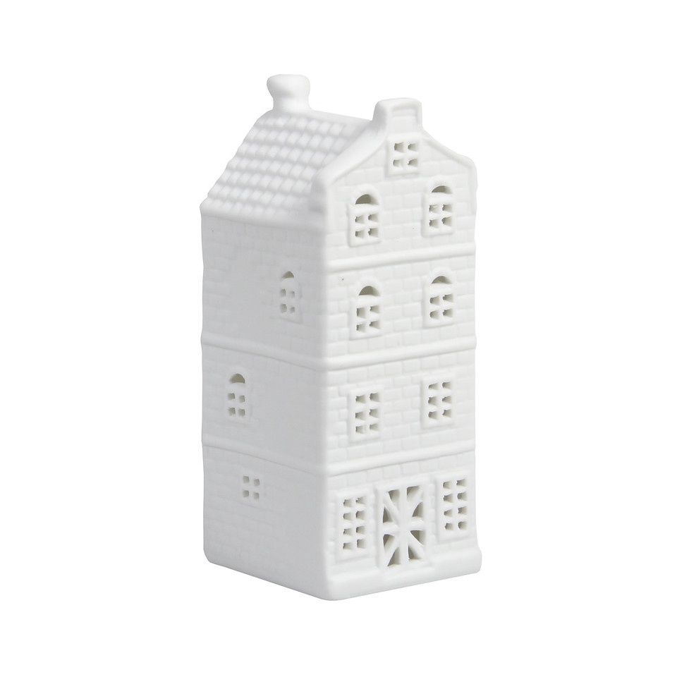 Tealight Canal House Spout