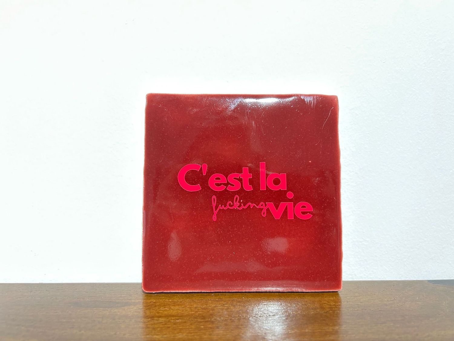 Tegel C&#39;est La Vie - Rood/Roze