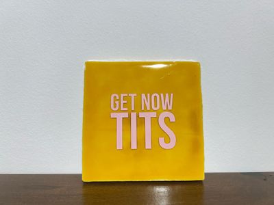 Tegel Get Now Tits - Oranje/Roze