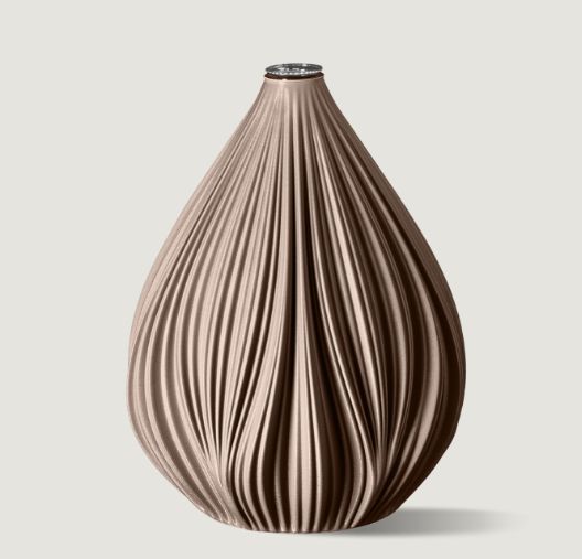 Fald - 19 Vase | Deep Taupe