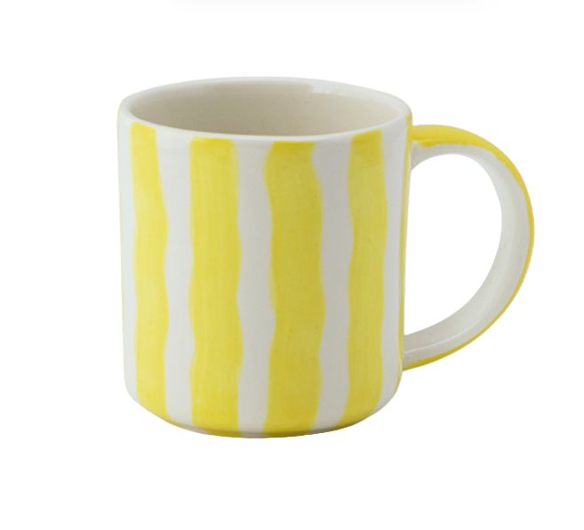 Beker Stripes -  Spiaggia Yellow