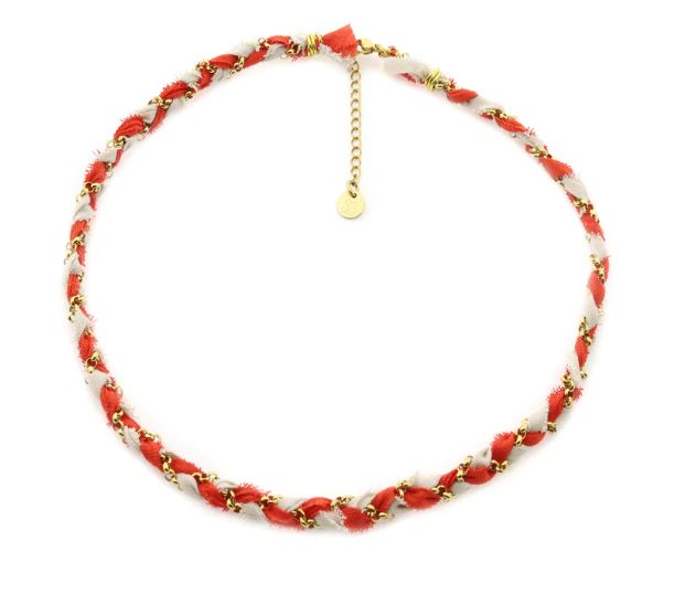 Ketting Braid - Koraal