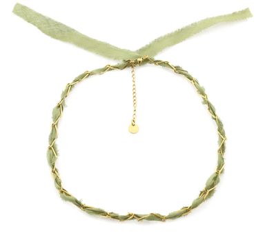 Ketting Wave - Olijf