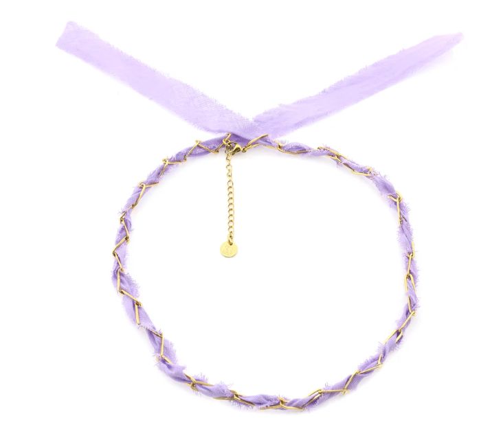 Ketting Wave - Lila