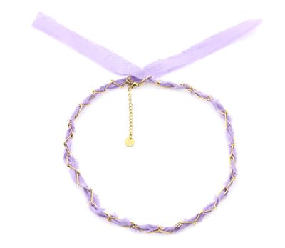 Ketting Wave - Lila