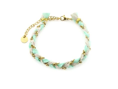 Armband Braid - Mint