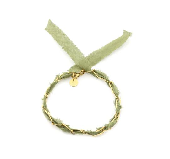Armband Wave - Olijf