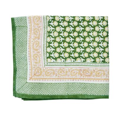 Tafelkleed Isha Green