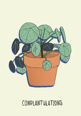 Kaart Conplantulations - Single