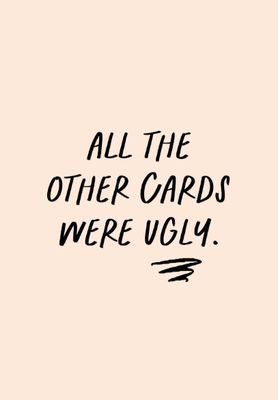 Kaart All The Other Cards - Single