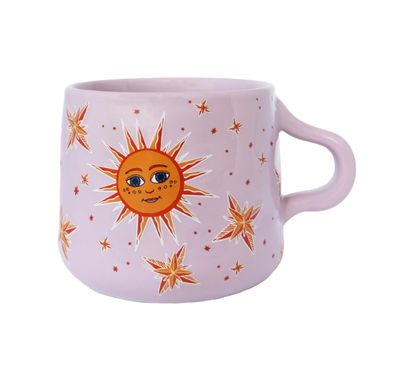 Mug Lilac With Sun