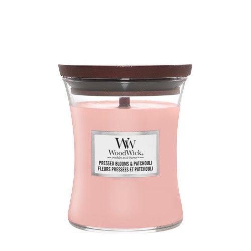 Woodwick Pressed Blooms &amp; Patchouli Medium