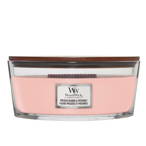 Woodwick Pressed Blooms &amp; Patchouli Ellipse