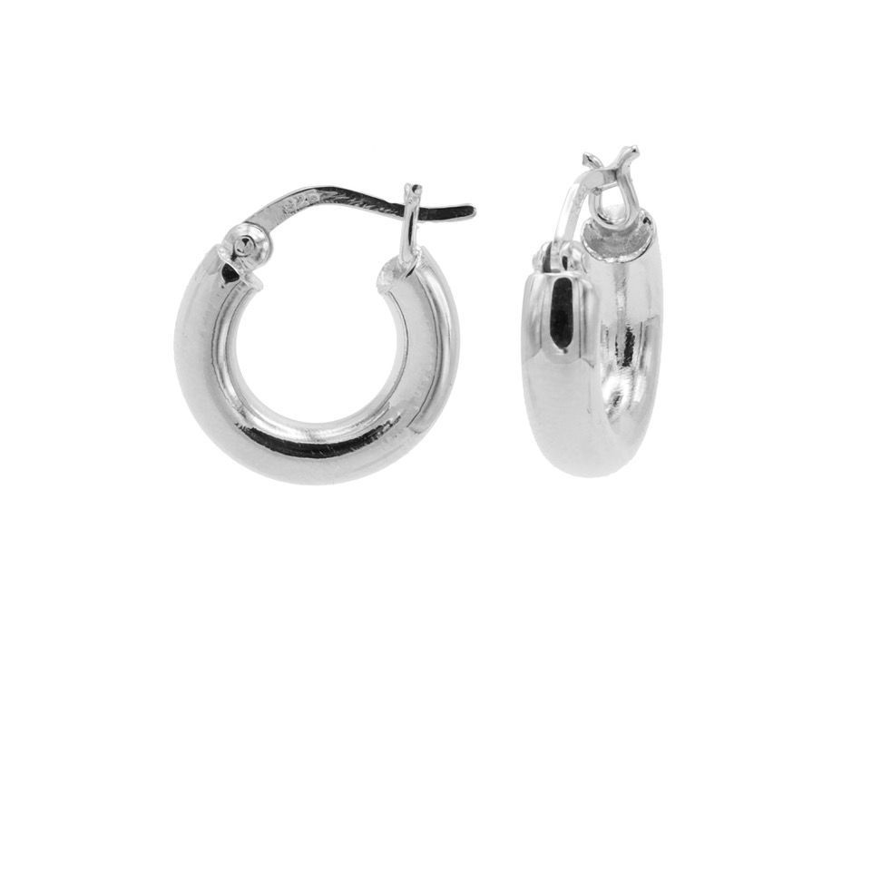 Plain Hoops Mini Round Tube