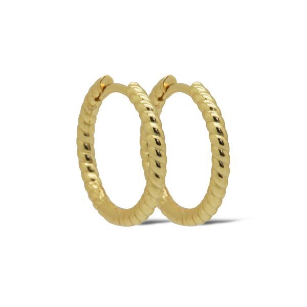 Hinged Hoops TILLY Twist