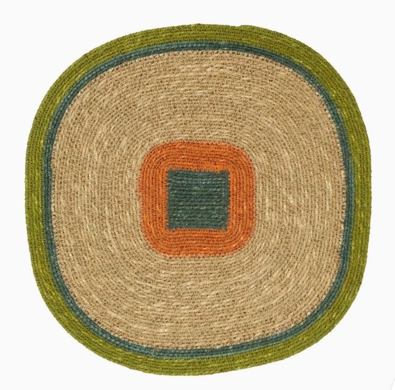 Placemat - Green/Orange