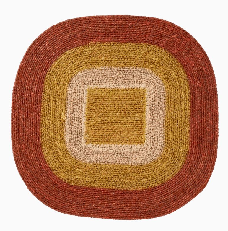 Placemat - Ocher/Brown