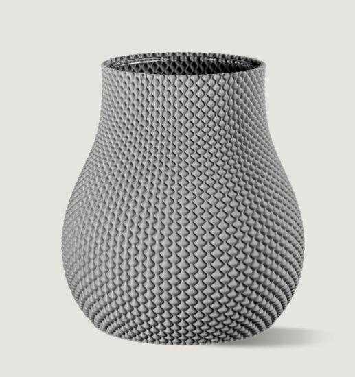 Hoyt—20 Vase - Stone Grey