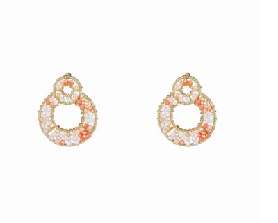 Double Beaded Rounds - Pink