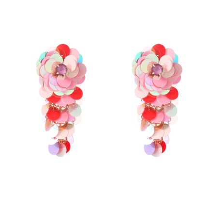 Sequin Flower Fountain - Pink