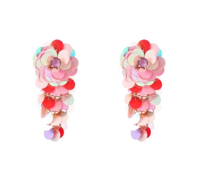 Sequin Flower Fountain - Pink