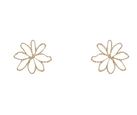 Open Flower Earring