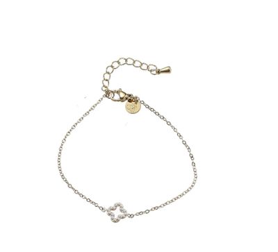 Pearly Clovers Bracelet