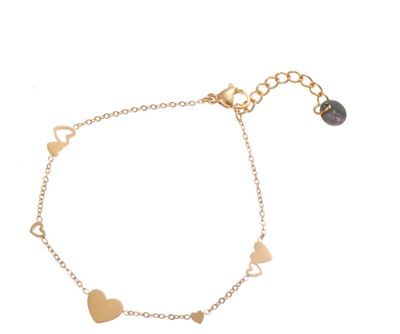 Flat Hearts Bracelet