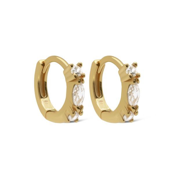 Hinged Hoops LISSIAH Oval