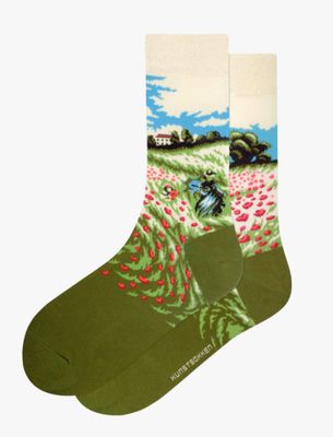 Kunstsokken - Klaprozen