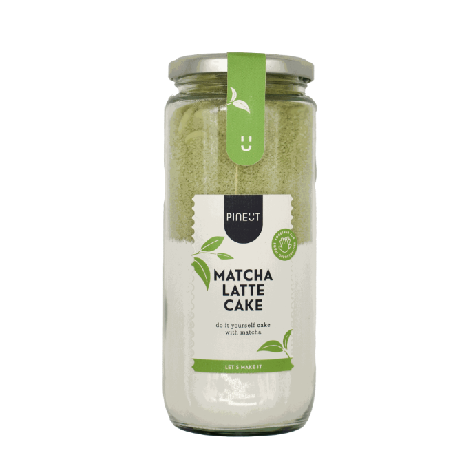 Pineut Cake | jar | Matcha Cake