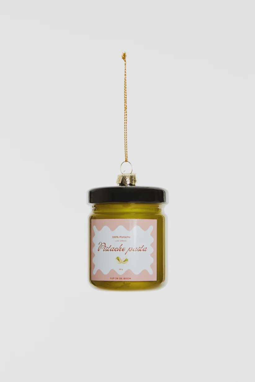 Pistache Pasta Kerstornament