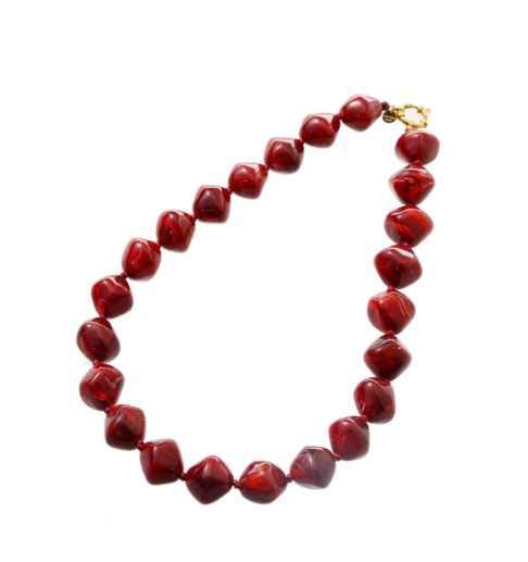 Big Diamond Stones Burgundy