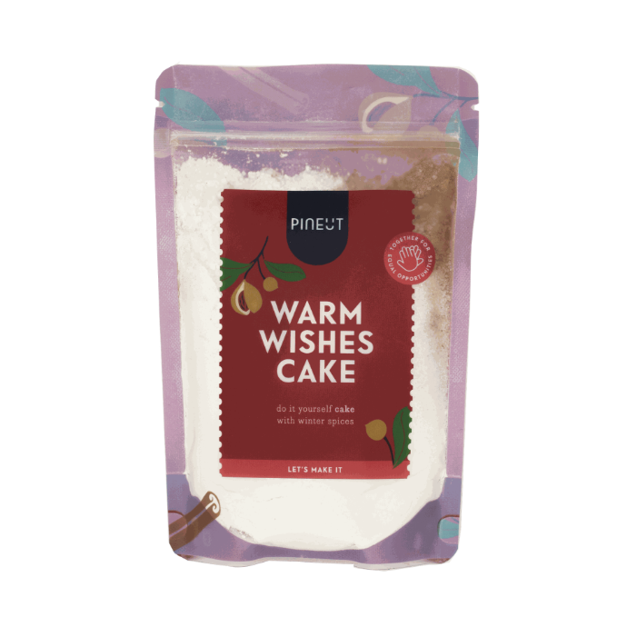 Pineut |Warm Wishes Cake | Cakemix | Winterse specerijen