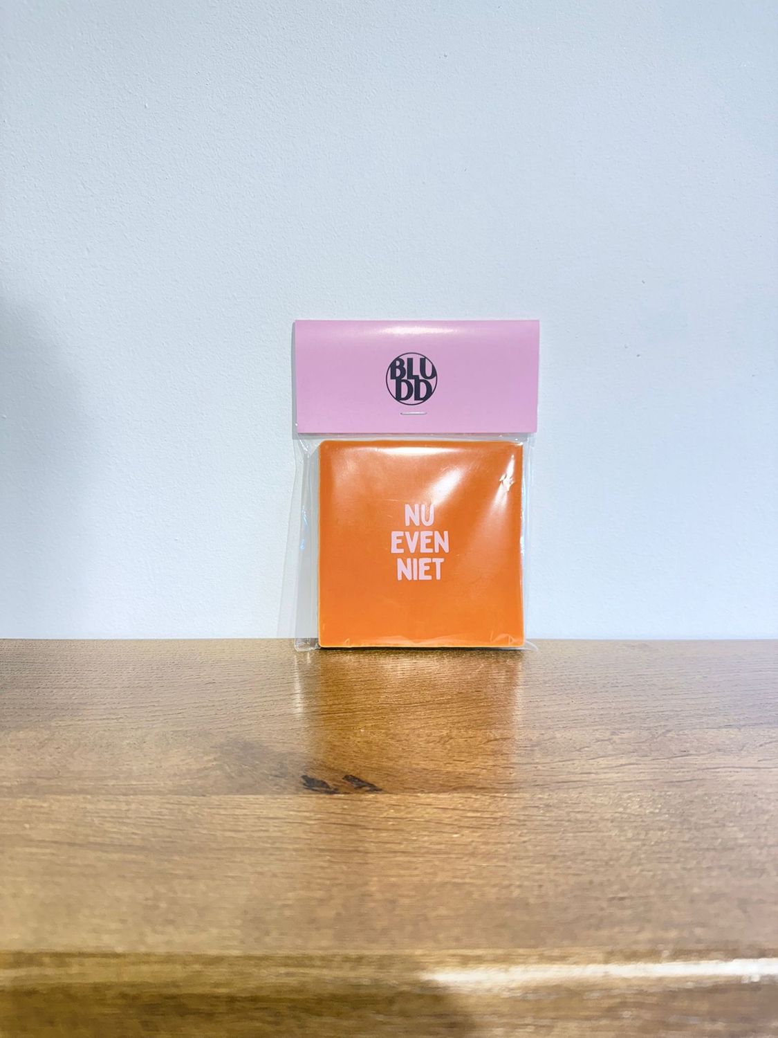 Tegel Nu Even Niet - Oranje/Roze