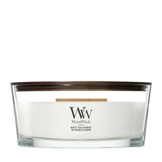 76062E - White Tea &amp; Jasmine Ellipse Candle
