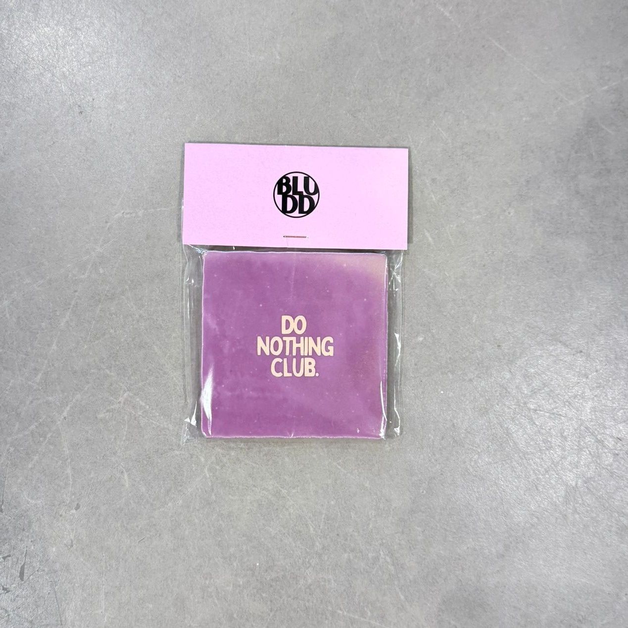 Tegel Do Nothing Club - Paars/Peach