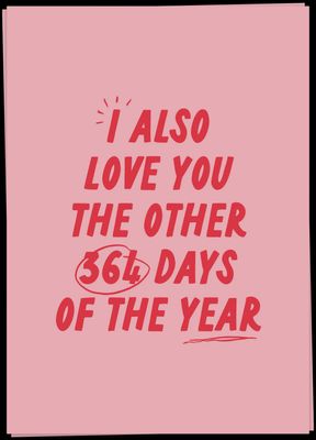 Kaart 364 Days Of The Year Double